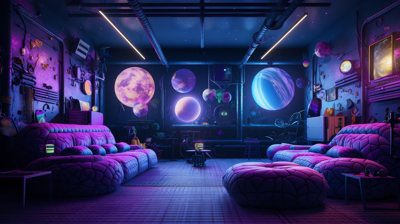 Ambiente Futurista IA